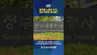 플랫폼 노동의 사각  제도개혁은 어디쯤?