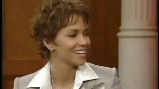 Halle Berry in Stilettos Promoting Die Another Day on Live! with Regis & Kelly