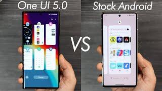 Samsung One UI 5 0 vs Stock Android 13   Which Has Better Animations @007sniperkingss #trending