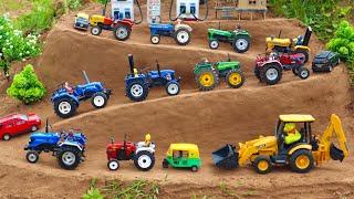 Mini tractor trolley videos | tractor jcb video | jcb video |Jcb cartoon | jcb gadi | tractor