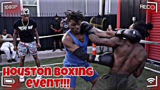 HOUSTON BOXING EVENT!!!! MUST WATCH****