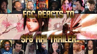 FGC reacts to MAI Street Fighter 6 gameplay trailer (English - CAPTIONS) || Mashup Reaction