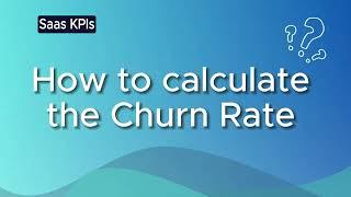 How to calculate churn rate properly for SaaS