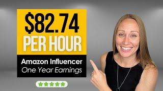 Amazon Influencer - My One Year Earnings