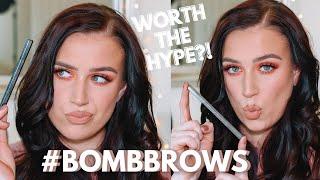 NEW HUDA BEAUTY BROW PENCIL | #BOMBBROWS REVIEW & FIRST IMPRESSIONS