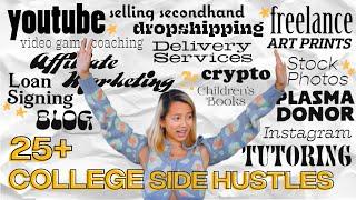 ranking the "best" college side hustles: which are worth your time??