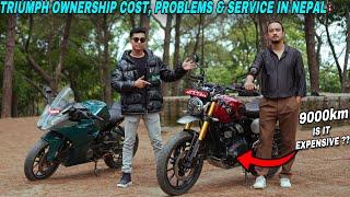 Triumph Ownership Review: Problems, Service, Reliability in Nepal | Is it Expensive ??