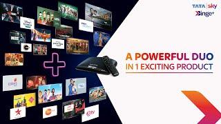 Tata Sky Binge Plus | Get A Powerful Duo In 1 Exciting Product | Binge Plus Features