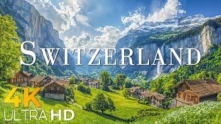 Switzerland 4K - Relaxing Music With Beautiful Nature Scenes - 4K Video UltraHD