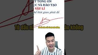 Lịch học về đích 40 ngày cuối