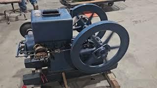 Alamo Blue Line 4hp Stationary Engine- First Run