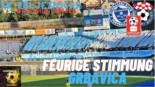 FEURIGE ATMOSPHÄRE IN SARAJEVO!!! / FK Zeljeznicar vs. NK Siroki Brijeg / Stadionvlog FANPRIMUS