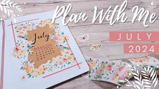 July 2024 Bullet Journal | Plan With Me