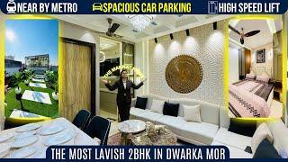 This 2BHK Feels Like a 5-Star Hotel ! Dwarka Mor’s Most Luxurious Flat #flatindelhi #flatforsale