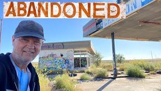 Abandoned Gas Station on Route 66 Glenrio TX & NM