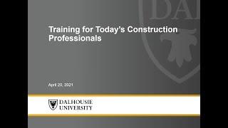 Training for Today’s Construction Professionals