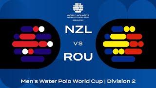 LIVE | New Zealand vs Romania | Men's Water Polo World Cup 2023 | Berlin