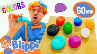 Blippi Learns and Plays with Colors! | Toys and Shapes | Educational Videos for Kids