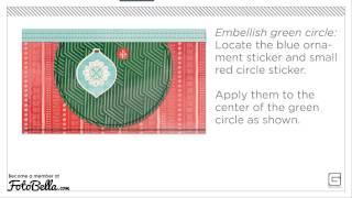 Basic Grey Evergreen Page of the Month September 2014 Instructions