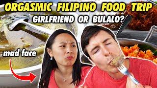 INSANE Filipino Food Trip by TAAL VOLCANO! We're BLOWN AWAY by BULALO, ADOBO & MORE!