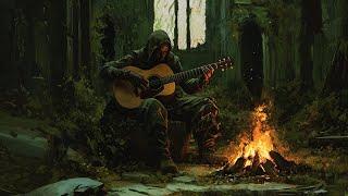 2 Hours of Post Apocalyptic Acoustic Guitar (S.T.A.L.K.E.R./Metro Inspired with campfire ambience)