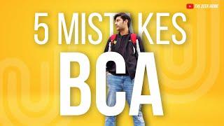 5 Mistakes to Avoid in BCA Course  