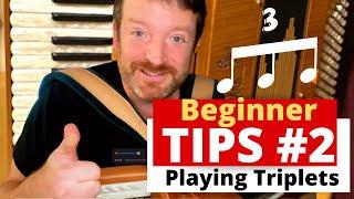 Celtic piano accordion tips - Learn How to play Triplets on Piano Accordion