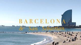 Barcelona & San Sebastian | Cinematic Travel Vlog | One Week in Spain