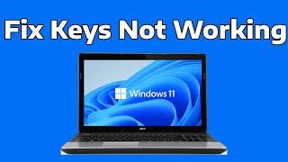 How To Fix Some Keys Not Working on Laptop Keyboard