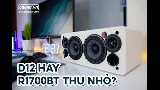 Loa Edifier D12 Liệu có phải R1700BT Phiên bản thu nhỏ hay không?