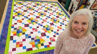 Beautiful "Kitty Kitty" Patchwork Quilt!