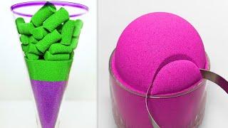 Very Satisfying and Relaxing Compilation 304 Kinetic Sand ASMR