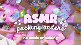 ASMR Packing Orders (Real Time)   No Music or Talking  Small Business Order Packing