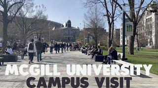 McGill University campus - what is it like? - 4K Walk around April 2023