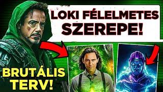 DURVA lesz! I Loki hátborzongató szerepe a Bosszúállók 5-ben!