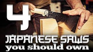 Four Japanese Saws You Should Own