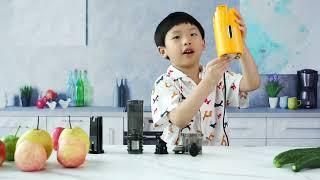 Setting up Ginnie Juicer is so simple, even a child can do it! 