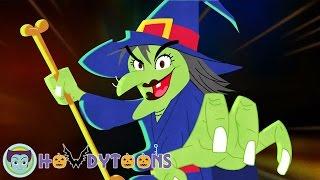 Halloween Songs for kids - I'm a Crazy Witch by Howdytoons