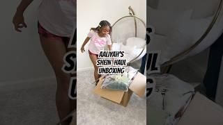 Aaliyah’s SHEIN Haul Unboxing