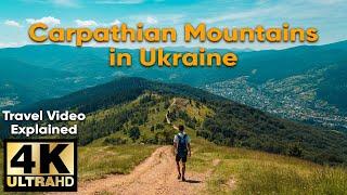 Exploring The Carpathian Mountains 4k Ukraine | Visit Adventure