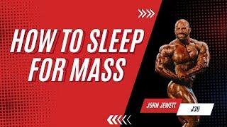 How to Sleep for Mass