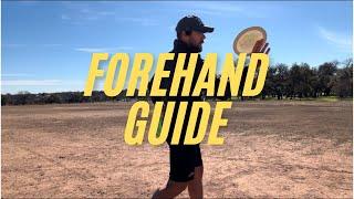 Forehand Tips for Disc Golf