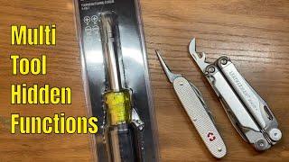 Leatherman Wave and Victorinox Alox - Package Openers