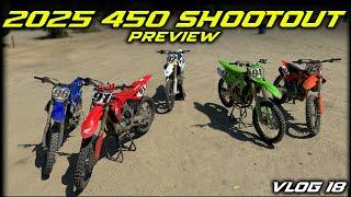 2025 450 Motocross Shootout PREVIEW - DIRT BIKE VLOG 18