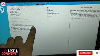 HP Laptop _ Boot Menu & BIOS Options in new model 2020