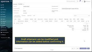 Easier Shipment Process