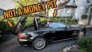 I Fixed The Expensive Convertible Roof On My $8,900 SL55 AMG For Free (Almost)