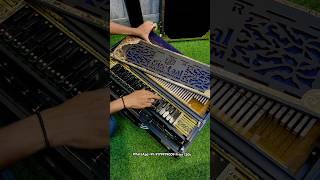 Experience Sur Taal’s Finest: German Reed 4-Line 13 Scale Black & Gold Premium Harmonium!