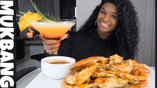 SEAFOOD BOIL MUKBANG + BLOVES SMACKALICIOUS SAUCE