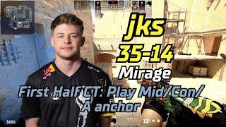 CS2 POV | jks (35-14) (mirage) | FACEIT Ranked | Feb 23, 2024 #cs2 #demo